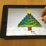 Teken over de kerstboom!