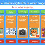 Thuis oefen bingo! Januari - week 2