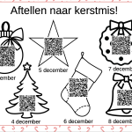 Aftellen naar Kerstmis - week 1