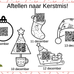 Aftellen naar kerstmis - week 2