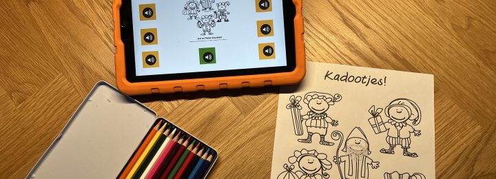 Luisterkleurplaat Sinterklaas 2025