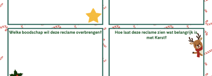 Aan de slag met kerstreclames